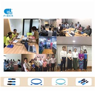 2018年5月湖南光聯光電科技有限公司國際部緬甸拜訪客戶