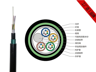 GYFTA53光纜，4-48芯GYFTA53非金屬地埋光纜廠家供應(yīng)